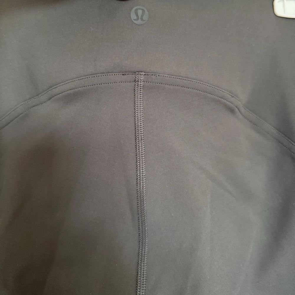 Lululemon Instill High Rise Tight Leggings 25” Black Granite Gray Tag Size 12 - Picture 6 of 6